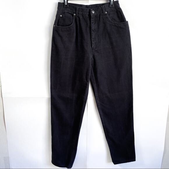 Vintage Nordstrom Black High Rise Mom Jeans - Picture 2 of 6